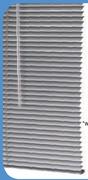 Ready-Made 25mm Aluminium Venetian Blinds (Silver Colour Only)-1600x1600mm