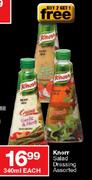Knorr Salad Dressing Assorted-340ml Each