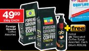 Foreign Ground Coffee Assorted-250g Each