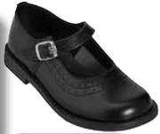 Genius Girls One Bar School Shoes Sizes 2-8 Per Pair