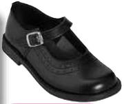 Genius Girls One Bar School Shoes Sizes 9-1 Per Pair