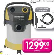 Karcher 1600w Wet And Dry Vacuum Cleaner