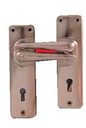 Fort Knox 3 Lever Chrome Plated Lockset Each