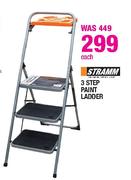 Stramm 3 Step Paint Ladder Each