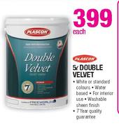 Plascon Double Velvet-5ltr Each
