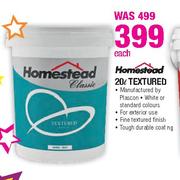 Homestead Textred-20ltr Each