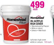 Homestead Acrylic High Cover-20ltr