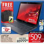 Packard Bell HD LED Screen Laptop-39.6cm