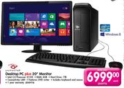 Packard Bell Desktop Pc Plus 20" Monitor-Each