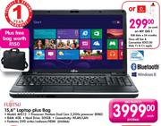 Fujitsu 15.6" Laptop Plus Bag-AH512