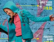 Pro Action Girls' Fleece Hoodie