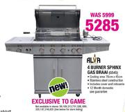 Alva 4 Burner Sphinx Gas Braai (G545)