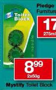 Mystify Toilet Block-2 x 50gm