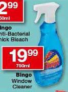 Bingo Window Cleaner-750ml