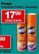 Pledge Furniture Polish-275ml Each