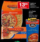 Fatti's & Moni's Spaghetti/Macaroni, Each-1kg