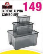 Big Jim 3 Piece Alpha Combo Set