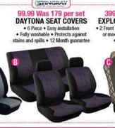 Daytona Seat Covers-Per Set