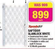Xpanda DIY Saftidor Slamlock White-Each