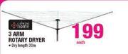 Always Home 3 Arm Rotary Dryer-Each