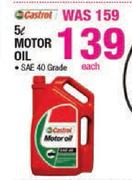 Castrol Motor Oil-5L Each 