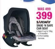 Special Safeway Snug N Safe Car Seat m.guzzle .za