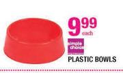 Simple Choice Plastic Bowls-Each