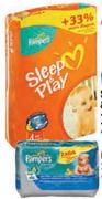 Pampers 2 X 64's Baby Wipes-Per Pack