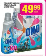 Omo Auto Washing Powder-2Kg Or Liquid-750ml Each