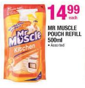 Mr. Muscle Pouch Refill-500ml Each