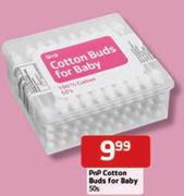 PnP Cotton Buds For Baby-50's Pack Each