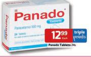 Panado Tablets-24's Pack Each