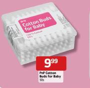 PnP Cotton Buds For Baby-50's pack Each