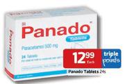 Panado Tablets-24's pack Each