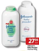 Johnson's Baby Powder 400Gm-Each