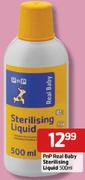 PnP Real Baby Sterilising Liquid 500Ml