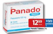 Panado Tablets-24's Pack Each