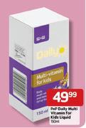 PnP Daily Multi Vitamin For Kids Liquid-150ml