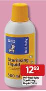 PnP Real Baby Sterilising Liquid-500ml