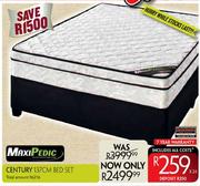 Maxi Pedic Century 137cm Bed Set