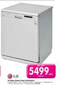 LG 14 Place Direct Drive Dishwasher(D1452LF)