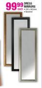 Dress Mirrors Assorted-290 x 882mm Each
