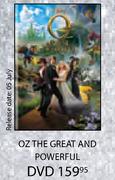 OZ The Great And Powerful DVD- Each