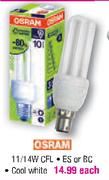 Osram 11/14W CFL-Each