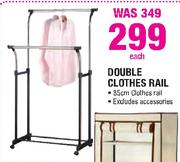 Double Clothes Rail-85cm Each
