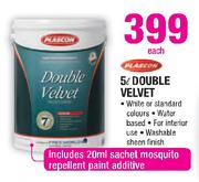 Plascon Double Velvet-5L Each