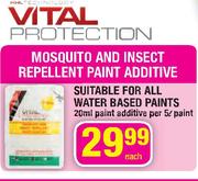 Vital Protection Mosquito & Insect Repellent Paint Additive-Each