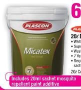 Plascon Micatex-20L Each