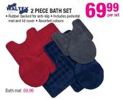 Waltex 2 Piece Bath Set