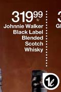 Johnnie Walker Black Label Blended Scotch Whisky-1L